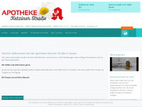 apotheke-ketziner-strasse.de Webseite Vorschau