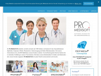 pro-medisoft.de Webseite Vorschau