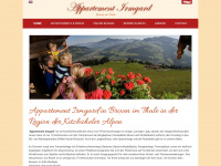 appartement-irmgard.at Webseite Vorschau