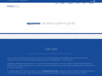 aquasens.at Webseite Vorschau