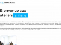 arihane.ch Webseite Vorschau
