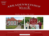 arkadenweinhof.at Webseite Vorschau
