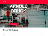 arnold-druck.at Webseite Vorschau