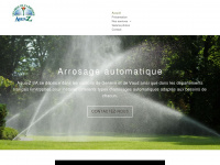 arrosage.ch Webseite Vorschau