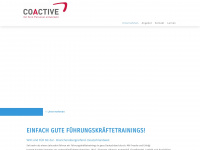 coactive.de Webseite Vorschau