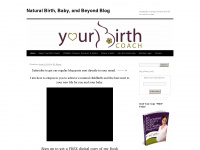 yourbirthcoach.com Webseite Vorschau