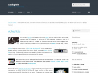 audiophile.ch Webseite Vorschau