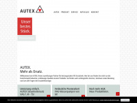 autex.de Webseite Vorschau