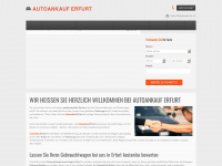 autoankauf-erfurt.de Webseite Vorschau