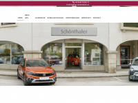 autohaus-schoenthaler.at Webseite Vorschau