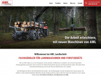 awl-landtechnik.at Webseite Vorschau