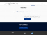 azingenieurs.ch Webseite Vorschau