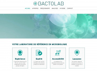 bactolab.ch Webseite Vorschau