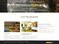 balance-cottage.de Webseite Vorschau