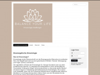 balance-your-life.at Webseite Vorschau
