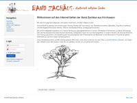 band-zachaeus.de Webseite Vorschau