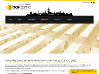 barcamp-stuttgart.de Webseite Vorschau