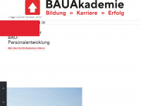 bauakademie.at Webseite Vorschau