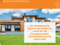 baubetreuung-boeheim.at Webseite Vorschau