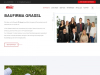 baufirma-grassl.at Webseite Vorschau