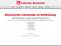 baumarkt-letmaier.at Webseite Vorschau