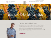 baumgartner-weinbau.ch Webseite Vorschau