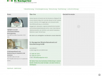 baumgartner-wt.at Webseite Vorschau