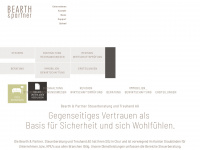bearth-treuhand.ch Webseite Vorschau
