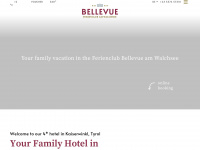 bellevue-walchsee.at Webseite Vorschau