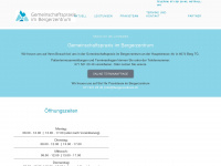 bergerzentrum.ch Webseite Vorschau