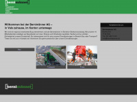 bernimaenner.ch Webseite Vorschau