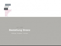 bestattung-stranz.at Webseite Vorschau