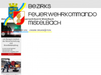 bfkdo-mistelbach.at Webseite Vorschau