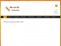 bier-von-dir.ch Webseite Vorschau