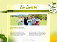 biozwickl.at Webseite Vorschau