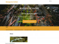 biologischevielfalt.at Webseite Vorschau