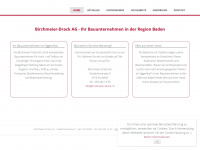 birchmeier-drack.ch Webseite Vorschau