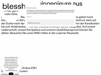 blesshess.ch Webseite Vorschau