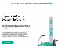 blipack.ch Webseite Vorschau