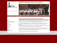 blockfloetenorchester-hannover.de Webseite Vorschau
