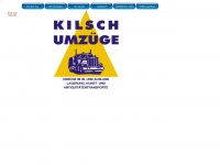 kilsch-umzuege.de Webseite Vorschau