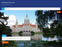 dta-uni-hannover.de Webseite Vorschau