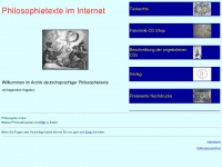 philosophiebuch.de Webseite Vorschau