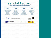 sandpile.org Webseite Vorschau