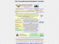 trans-sib.de Webseite Vorschau