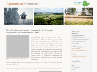 agrarministerkonferenz.de Webseite Vorschau