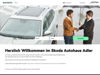 autohaus-adler.skoda-auto.de Webseite Vorschau