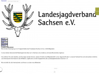 ljv-sachsen.de Webseite Vorschau