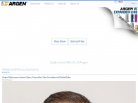 argen.com Webseite Vorschau