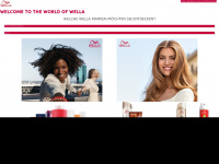 wella.com Webseite Vorschau